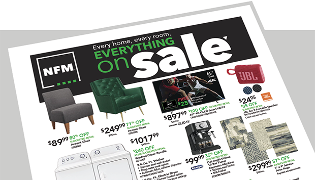 Your weekly ad has arrived Nebraska Furniture Mart